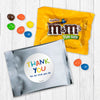 Personalized Teacher Appreciation Colorful Thank You Peanut M&Ms