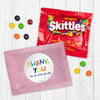 Personalized Teacher Appreciation Colorful Thank You Skittles