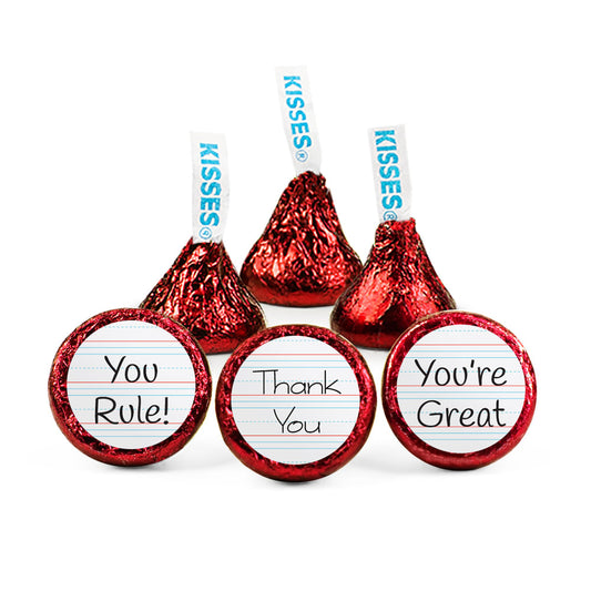 Personalized Teacher Appreciation You Rule Hershey's Kisses