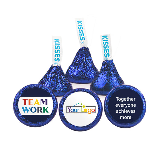 Personalized Teamwork Acrostic Hershey's Kisses