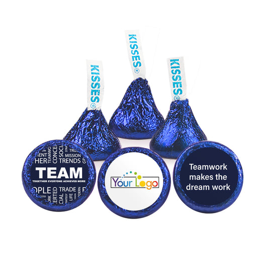 Personalized Teamwork Add Your Logo Hershey's Kisses