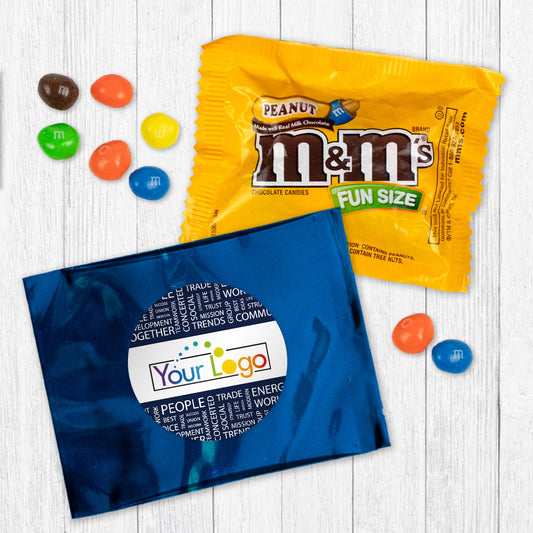 Personalized Team Work Word Cloud Logo Peanut M&Ms