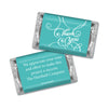 Personalized Thank You Scroll Hershey's Miniature Wrappers Only