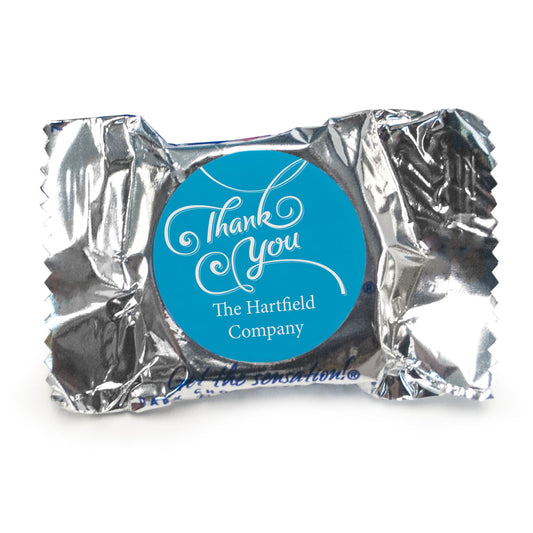 Thank You Personalized York Peppermint Patties Scroll - pack of 70