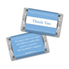 Personalized Thank You Classic Crisscross Hershey's Miniature Wrappers Only