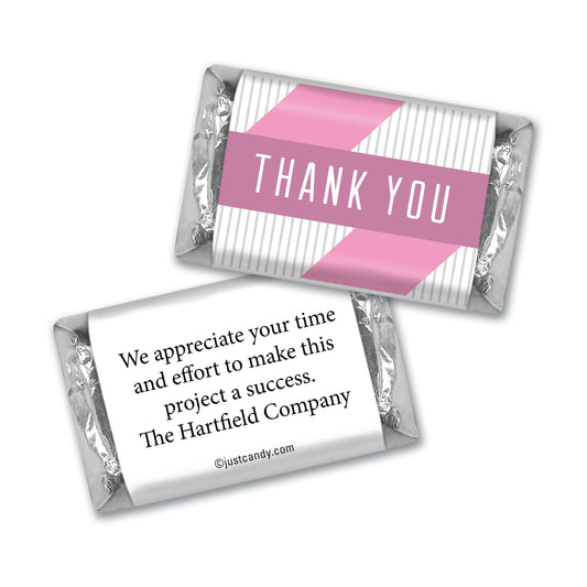 Personalized Thank You Extending Thanks Hershey's Miniatures