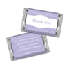 Personalized Thank You Pin Dots Hershey's Miniature Wrappers Only