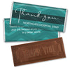 Thank You Candy Bars Personalized Embossed Chocolate Bars - Chevron