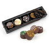 Personalized Thank You Pinstripes Gourmet Chocolate Truffle Gift Box (5 Truffles)