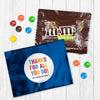 Personalized Business Thanks For All You Do Milk Chocolate M&Ms