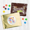 Personalized Business Thanks For All You Do Milk Chocolate M&Ms