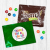 Personalized Business Thanks For All You Do Milk Chocolate M&Ms