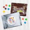 Personalized Business Thanks For All You Do Milk Chocolate M&Ms