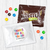 Personalized Business Thanks For All You Do Milk Chocolate M&Ms