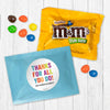 Personalized Business Thanks For All You Do Peanut M&Ms