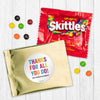 Personalized Business Thanks For All You Do Skittles