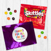 Personalized Business Thanks For All You Do Skittles