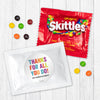 Personalized Business Thanks For All You Do Skittles