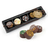 Personalized Thank You Swirls Gourmet Chocolate Truffle Gift Box (5 Truffles)