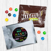 Personalized Business Thanks Languages Milk Chocolate M&Ms