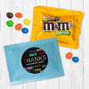 Personalized Business Thanks Languages Peanut M&Ms