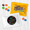 Personalized Business Thanks Languages Peanut M&Ms