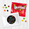 Personalized Business Thanks Languages Skittles