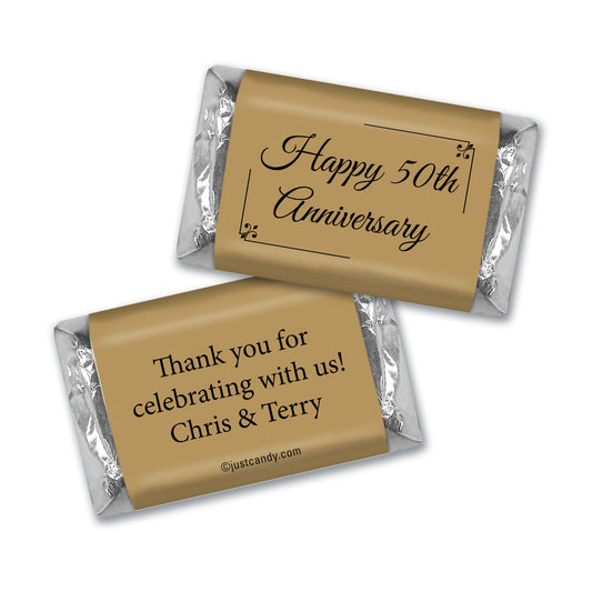 Chocolate Candy Bar & Wrapper Simple Truth 50th Anniversary Favors