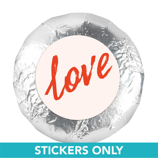 Anniversary Bubbling Love 1.25" Sticker (48 Stickers)