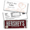 Personalized Wedding Reception Favors Hershey's Hershey's Milk Chocolate Bar & Wrapper