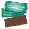 Wedding Favor Personalized Embossed Chocolate Bar "Happily Ever After"