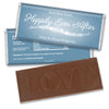 Wedding Favor Personalized Embossed Chocolate Bar "Happily Ever After"