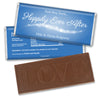 Wedding Favor Personalized Embossed Chocolate Bar "Happily Ever After"