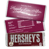 Wedding Favor Personalized Hershey's Milk Chocolate Bar "Happily Ever After"