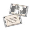 Wedding Favor Personalized Hershey's Miniatures Wrappers Pop Art Square Love