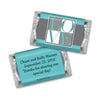 Wedding Favor Personalized Hershey's Miniatures Wrappers Pop Art Square Love