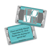 Wedding Favor Personalized Hershey's Miniatures Pop Art Square Love