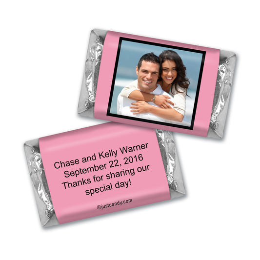 Wedding Favor Personalized Hershey's Miniatures Photo & Message