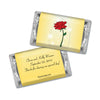 Wedding Favor Personalized Hershey's Miniatures Wrappers Beauty and Beast Rose