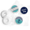 Nautical Wedding Stickers - Personalized Life Savers