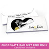 Deluxe Personalized Wedding One Heart Candy Bar Favor Box