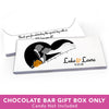 Deluxe Personalized Wedding One Heart Candy Bar Favor Box