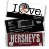 Wedding Favor Personalized Hershey's Milk Chocolate Bar Big Love Photo Cameo