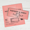 Personalized Wedding Reception Favors Chocolate Bar Wrappers