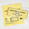 Personalized Wedding Reception Favors Chocolate Bar Wrappers