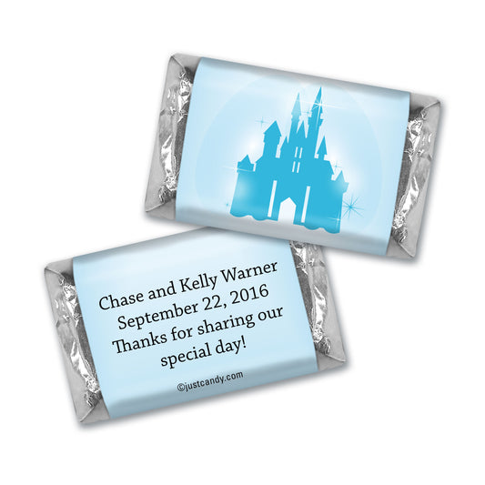 Wedding Favor Personalized Hershey's Miniatures Magic Kingdom Theme