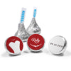 Personalized Hershey's Kisses Bride's Dress Wedding Favors