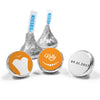 Personalized Hershey's Kisses Bride's Dress Wedding Favors