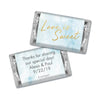 Personalized Wedding Hershey's Miniatures Wrappers Love is Sweet Marble