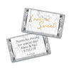 Personalized Wedding Hershey's Miniatures Wrappers Love is Sweet Marble